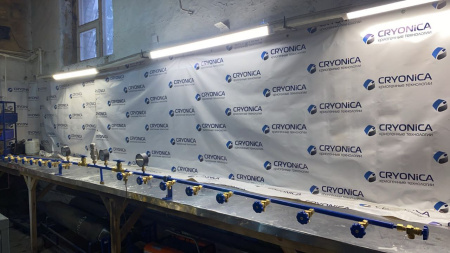 Рампа наполнительная  на 40 баллонов РНП 02/20/200